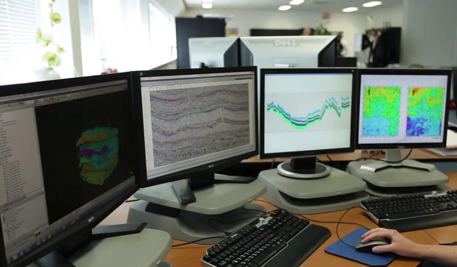 Different data digitization services provided by R2V Technologies including seismic and well log data digitizaion